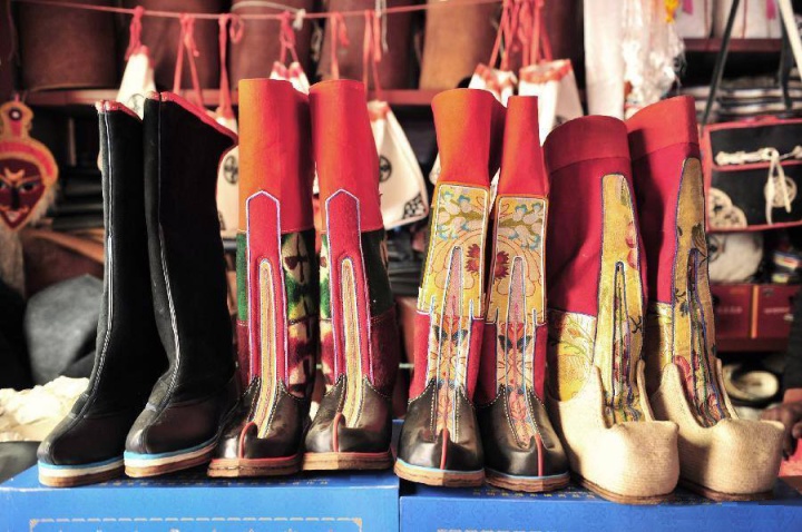 Tibetan Boots finished